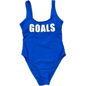 Arizona Cobalt Blue GOALS One Piece Swimsuit